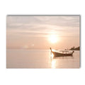 Bright Little Boat Canvas Decorative Wall Poster - Item - BYTOODAY