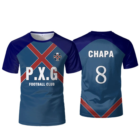 Chapa's Custom Jersey Blue Lock PXG Team - BYTOODAY