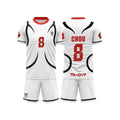 Chou's Custom White Set Blue Lock U-20 Japan Team - BYTOODAY
