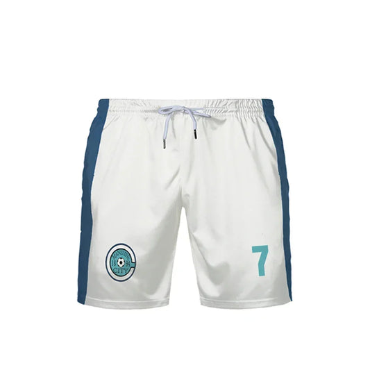 Chris's Custom Shorts Blue Lock Manshine City - BYTOODAY