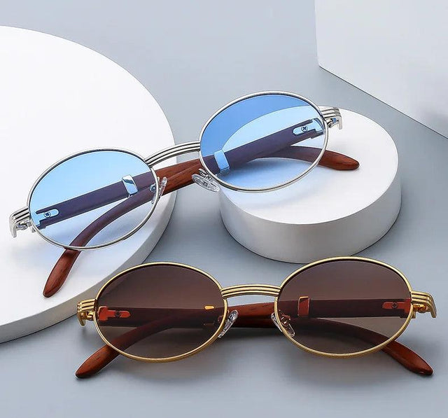 Classic Luxury Style Round Shaped Sunglasses - Item - BYTOODAY