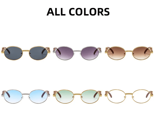 Classic Luxury Style Round Shaped Sunglasses - Item - BYTOODAY