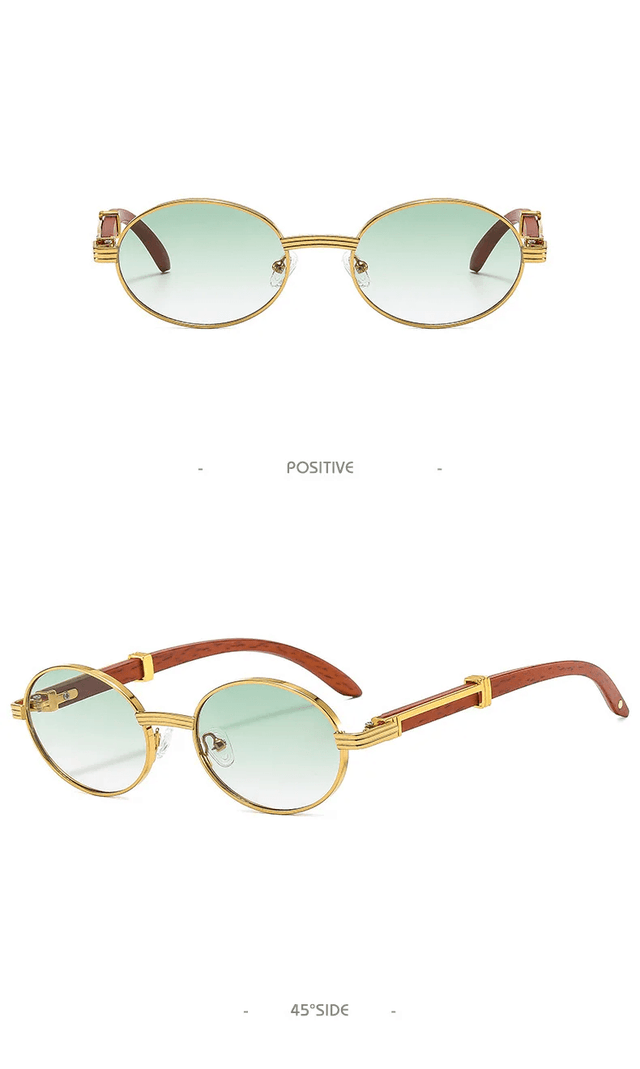 Classic Luxury Style Round Shaped Sunglasses - Item - BYTOODAY