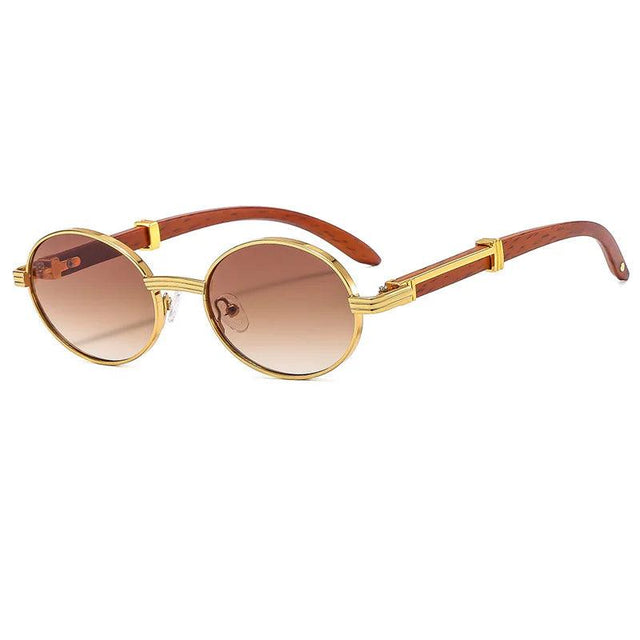 Classic Luxury Style Round Shaped Sunglasses - Item - BYTOODAY