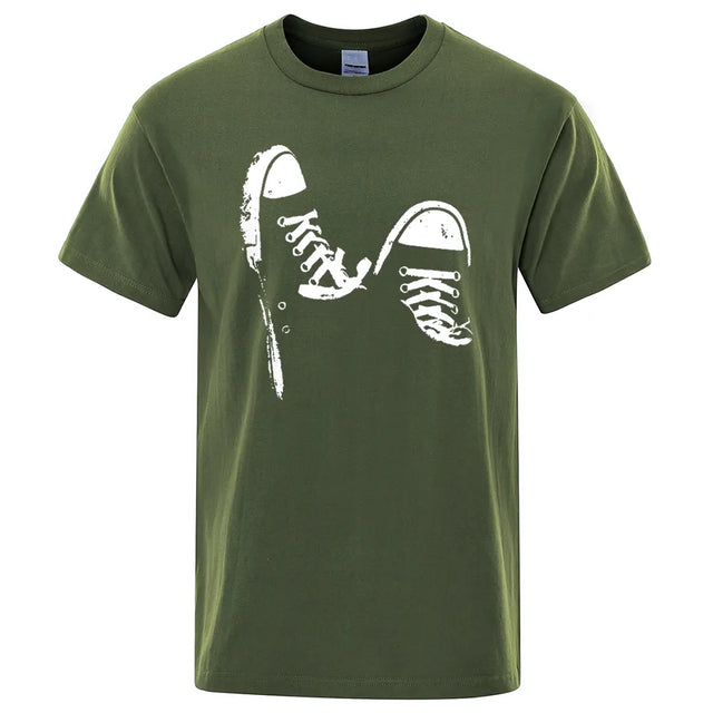 Classic Shoes Printed Unisex T-shirt - Item - BYTOODAY