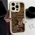 Colorful Silicone Anime Bag Boy Pattern iPhone (14-16) Case - Item - BYTOODAY