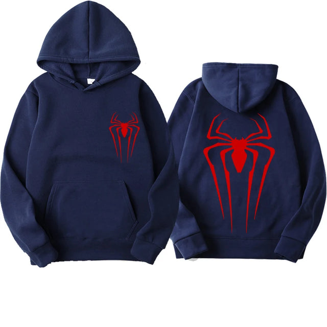 Colorful Unisex Print Spider Hoodie - Item - BYTOODAY