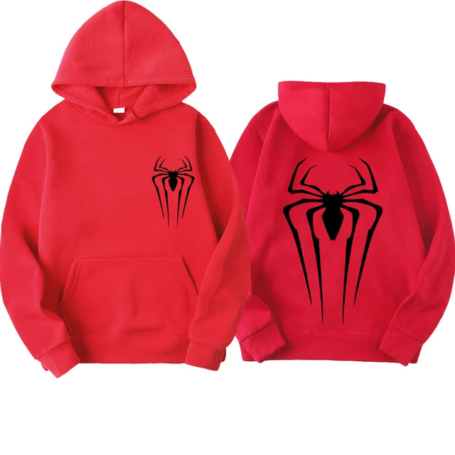 Colorful Unisex Print Spider Hoodie - Item - BYTOODAY