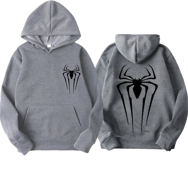 Colorful Unisex Print Spider Hoodie - Item - BYTOODAY