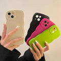 Colorful Wavy Design Protective Phone Case - Item - BYTOODAY