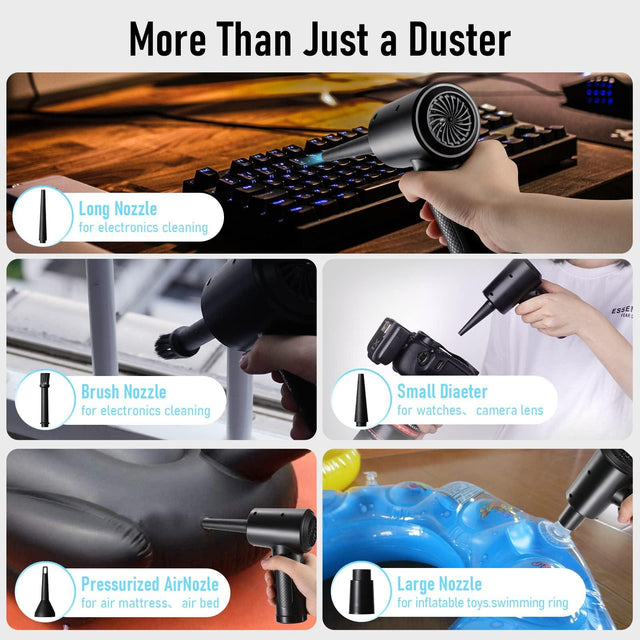 Cordless Portable Air Duster & Inflator - Item - BYTOODAY