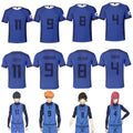 Cosplay Anime Blue Lock Eleven Team Kids Jersey - BYTOODAY