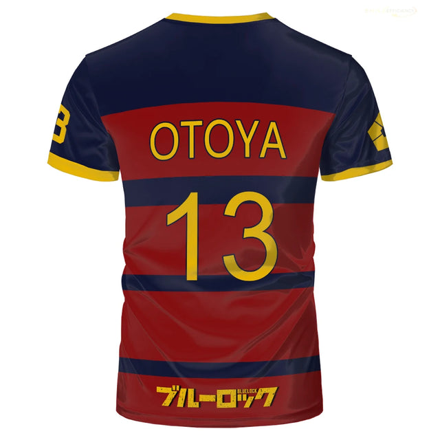 Cosplay Anime Blue Lock FC Barcha Jersey - Item - BYTOODAY