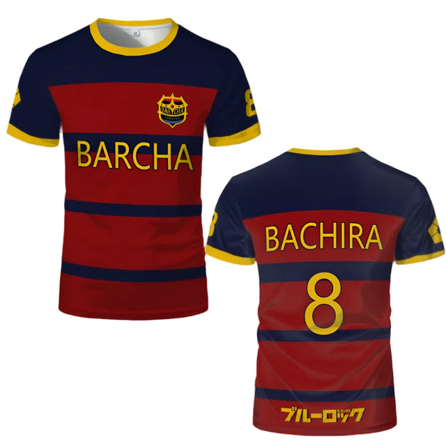 Cosplay Anime Blue Lock FC Barcha Kid Jersey - Item - BYTOODAY