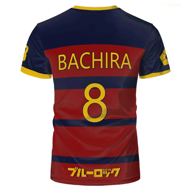 Cosplay Anime Blue Lock FC Barcha Kids Jersey - BYTOODAY