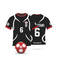 Cosplay Anime Blue Lock U20 Japan Team Kids Black Jersey - BYTOODAY