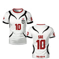 Cosplay Anime Blue Lock U20 Japan Team White Teenager Jersey - BYTOODAY
