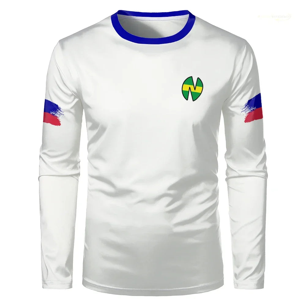 Cosplay Football Anime Tsubasa Long Sleeve Jersey - Item - BYTOODAY