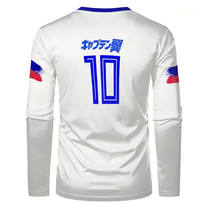 Cosplay Football Anime Tsubasa Long Sleeve Jersey - Item - BYTOODAY