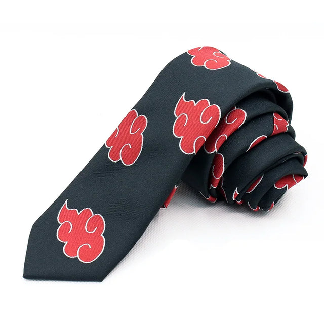 Custom Akatsuki Tie - Naruto Cosplay Accessory - Item - BYTOODAY