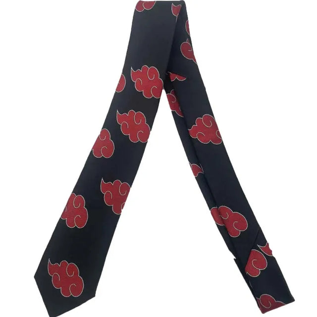 Custom Akatsuki Tie - Naruto Cosplay Accessory - Item - BYTOODAY