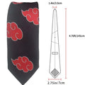 Custom Akatsuki Tie - Naruto Cosplay Accessory - Item - BYTOODAY