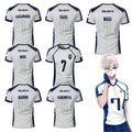 Custom Anime Blue Lock Kids White Jersey - BYTOODAY