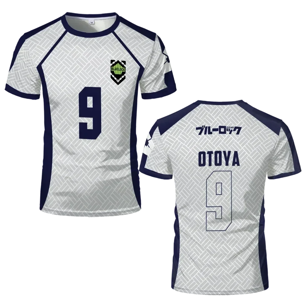 Custom Anime Blue Lock Kids White Jersey - BYTOODAY