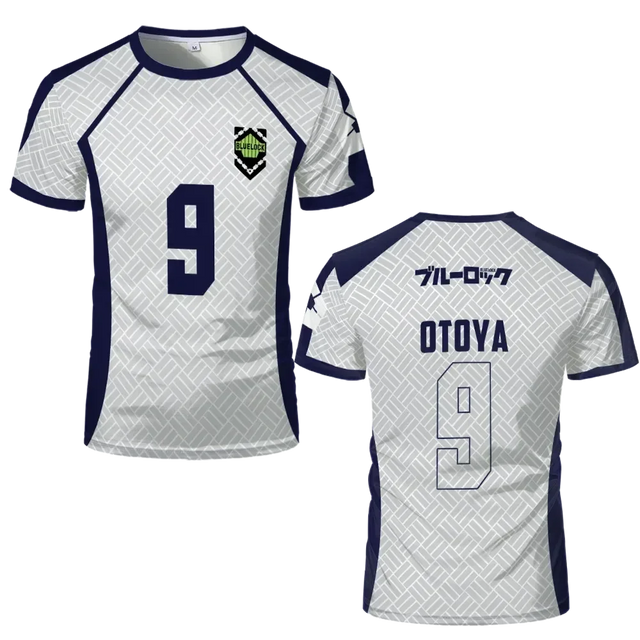 Custom Anime Blue Lock Kids White Jersey - BYTOODAY