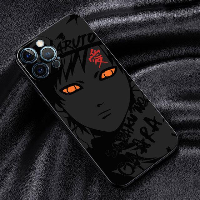 Custom Black iPhone Case (5 to X) with Naruto Characters - Item - BYTOODAY