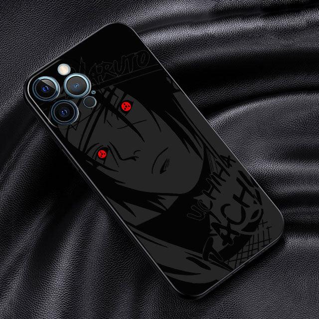 Custom Black iPhone Case with Naruto Characters - Item - BYTOODAY