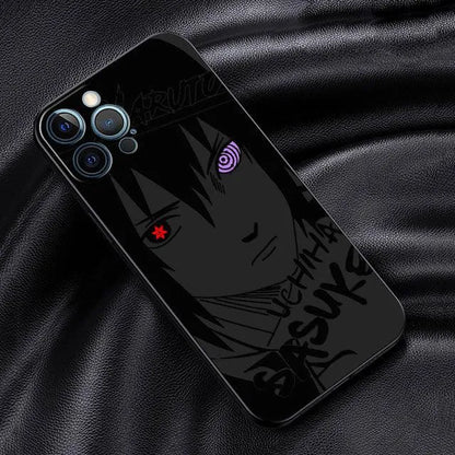 Custom Black iPhone Case with Naruto Characters - Item - BYTOODAY