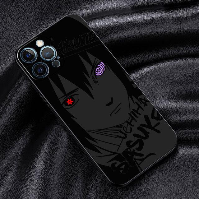 Custom Black iPhone Case with Naruto Characters - Item - BYTOODAY