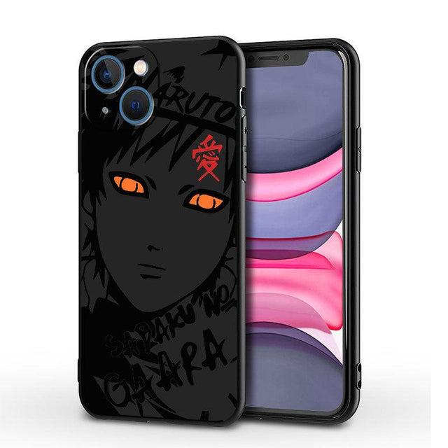 Custom Black iPhone Case with Naruto Characters - Item - BYTOODAY