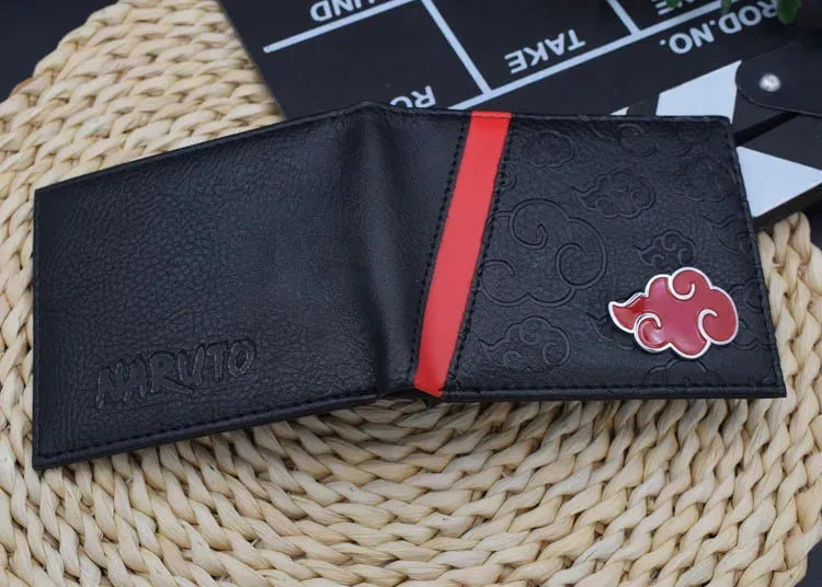 Custom Black Naruto Akatsuki Wallet - Item - BYTOODAY
