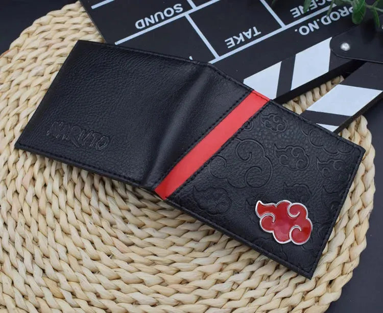 Custom Black Naruto Akatsuki Wallet - Item - BYTOODAY