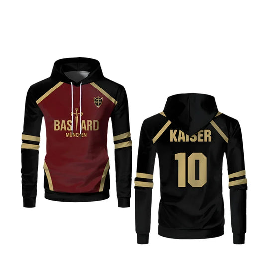 Custom Blue Lock Bastard Munchen Hoodie - BYTOODAY