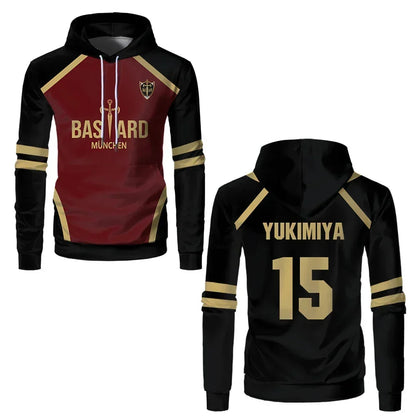 Custom Blue Lock Bastard Munchen Hoodie - BYTOODAY