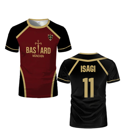 Custom Blue Lock Bastard Munchen Kid Jersey - BYTOODAY