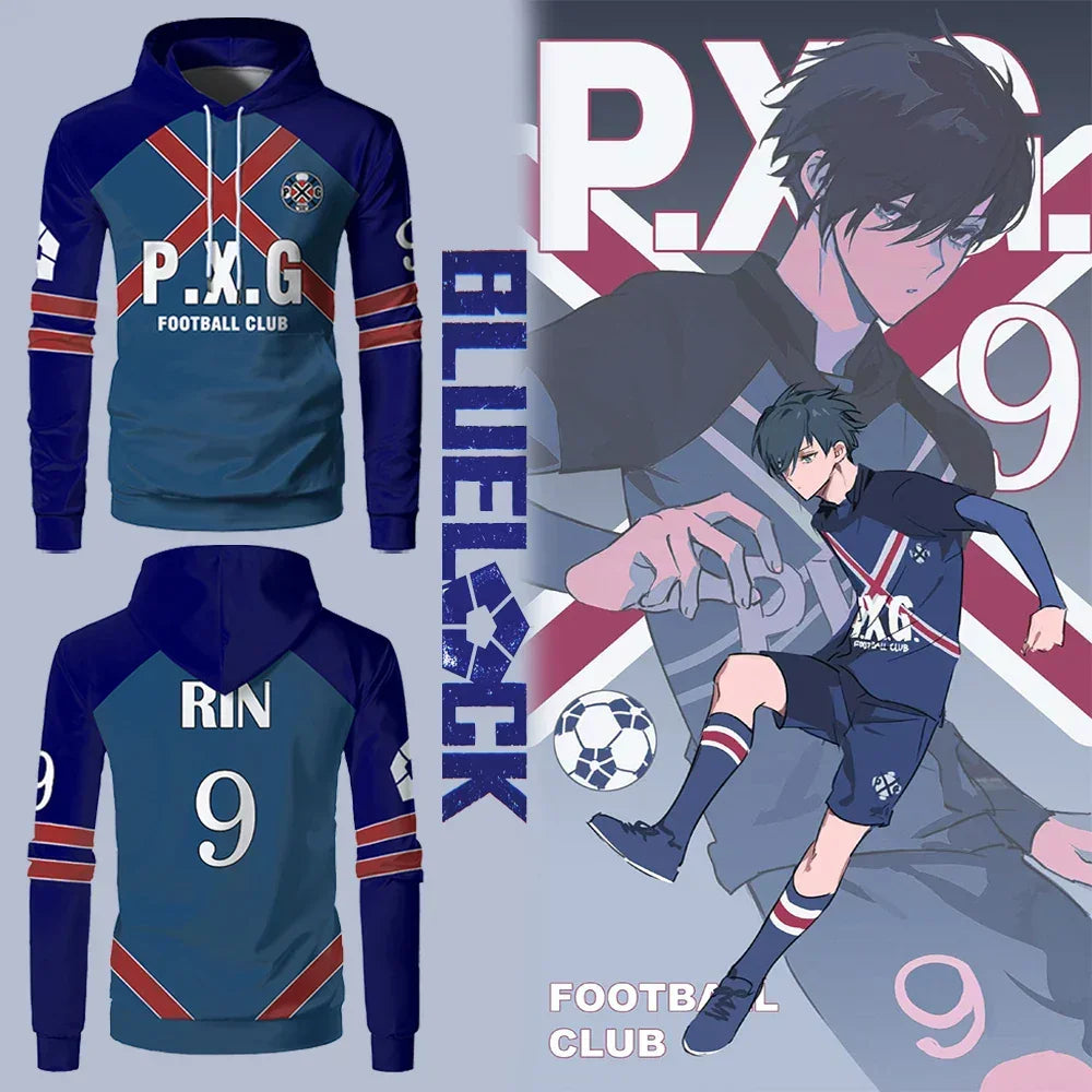 Custom Blue Lock PXG Kids Hoodie - BYTOODAY