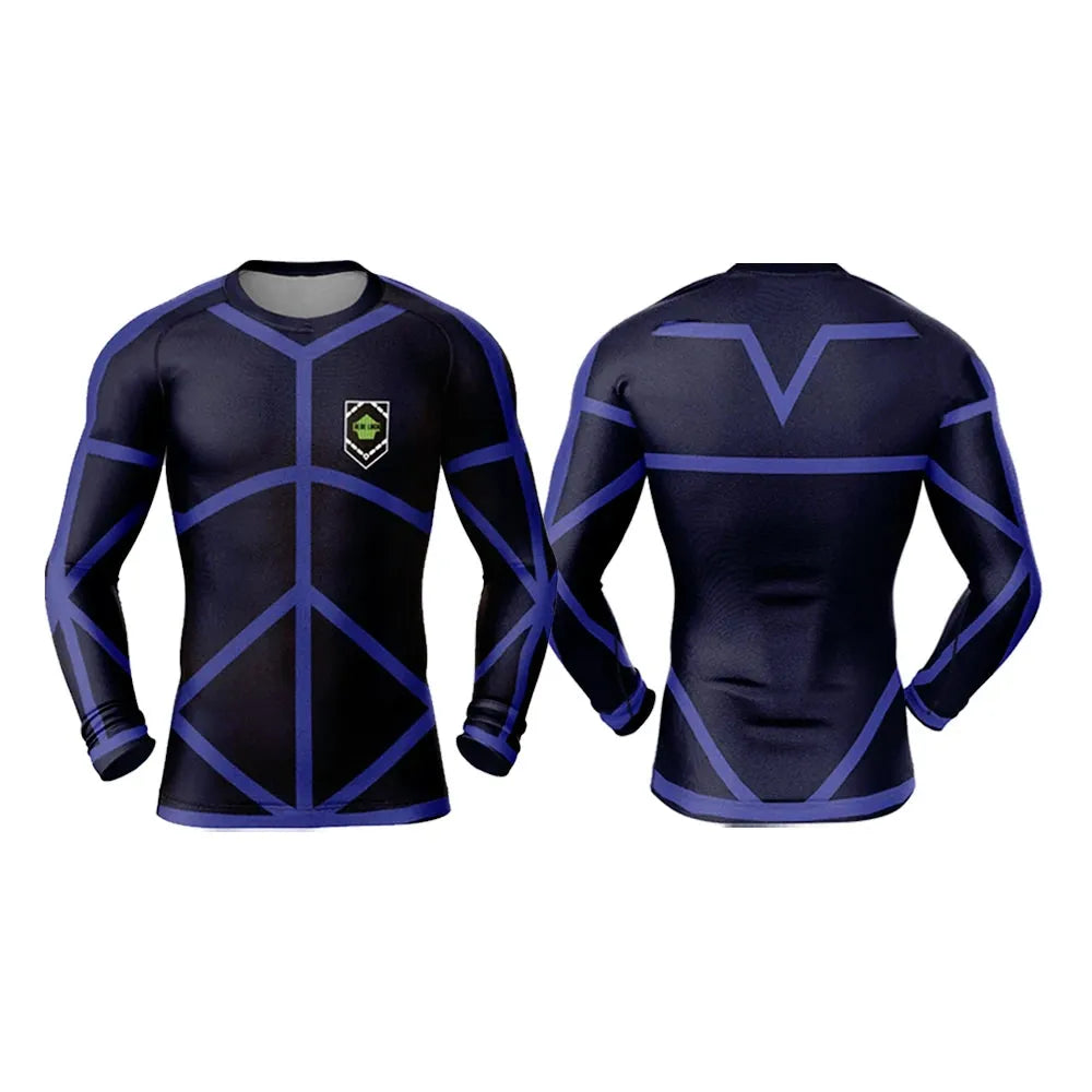 Custom Blue Lock Training Top - BYTOODAY