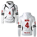 Custom Blue Lock U20 Japan Team Kids White Hoodie - BYTOODAY