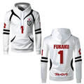 Custom Blue Lock U20 Japan Team White Hoodie - BYTOODAY