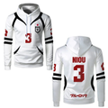 Custom Blue Lock U20 Japan Team White Hoodie - BYTOODAY