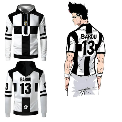 Custom Blue Lock Ubers Team Hoodie - BYTOODAY