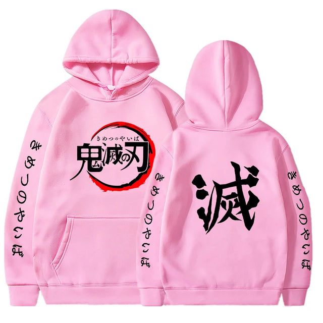 Custom Colorful Streetwear Hoodie Demon Slayer - Item - BYTOODAY