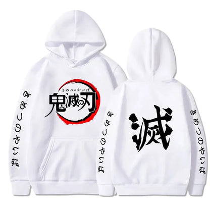 Custom Colorful Streetwear Hoodie Demon Slayer - Item - BYTOODAY