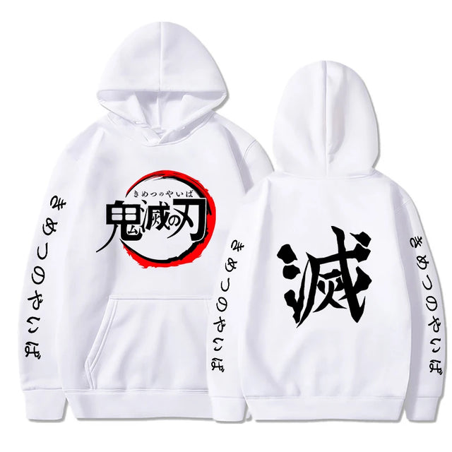 Custom Colorful Streetwear Hoodie Demon Slayer - Item - BYTOODAY