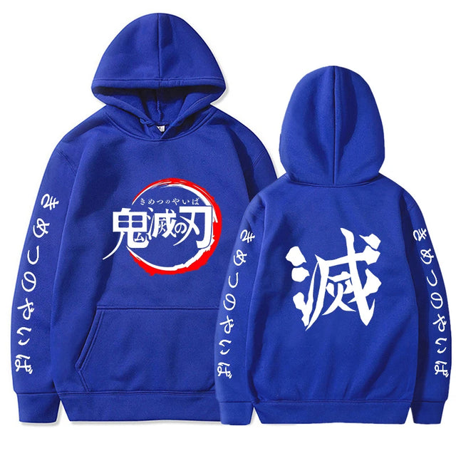 Custom Colorful Streetwear Hoodie Demon Slayer - Item - BYTOODAY