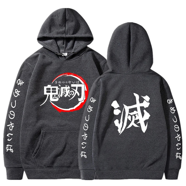 Custom Colorful Streetwear Hoodie Demon Slayer - Item - BYTOODAY